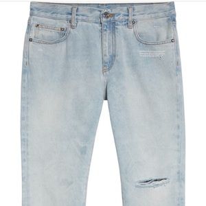 SOLD !! Brand new off white unisex jeans size 33
